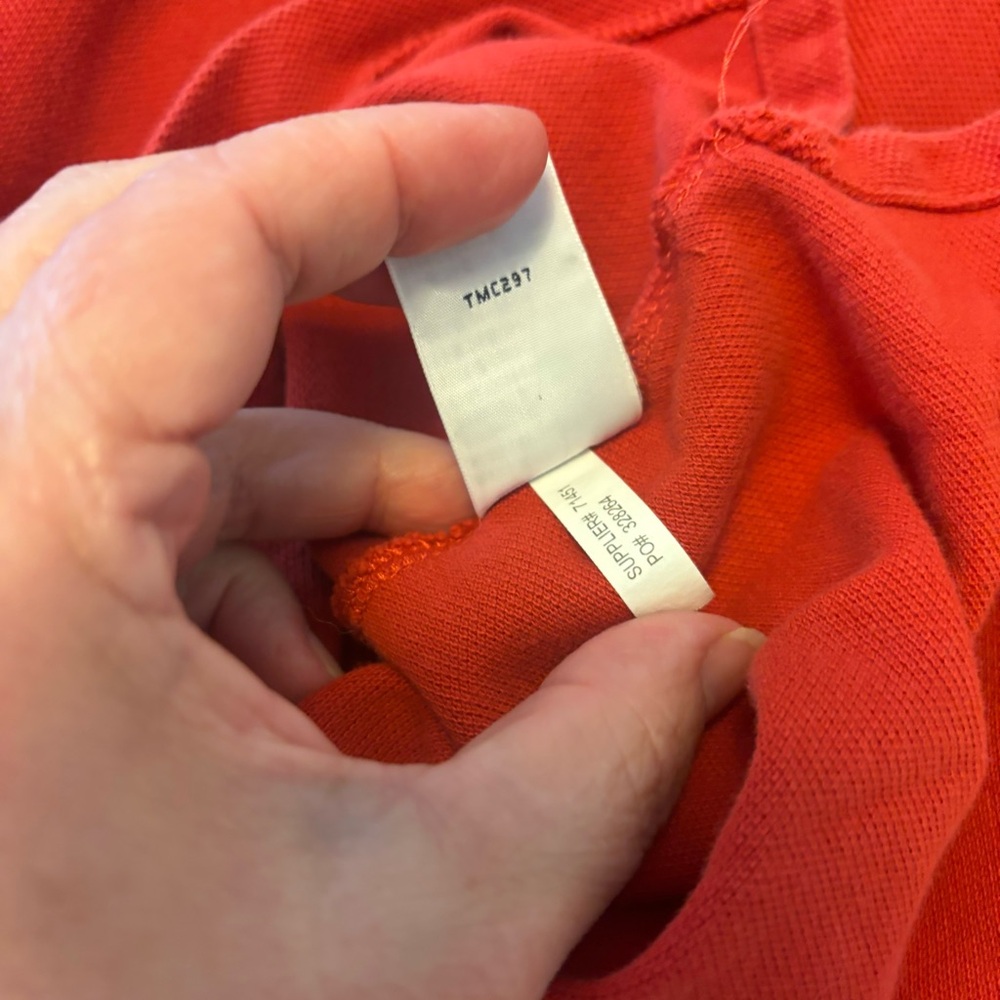 Polo. By Ralph Lauren red polo with Flag/stencil/distress-BIG Men’s 3X - Picture 14 of 16